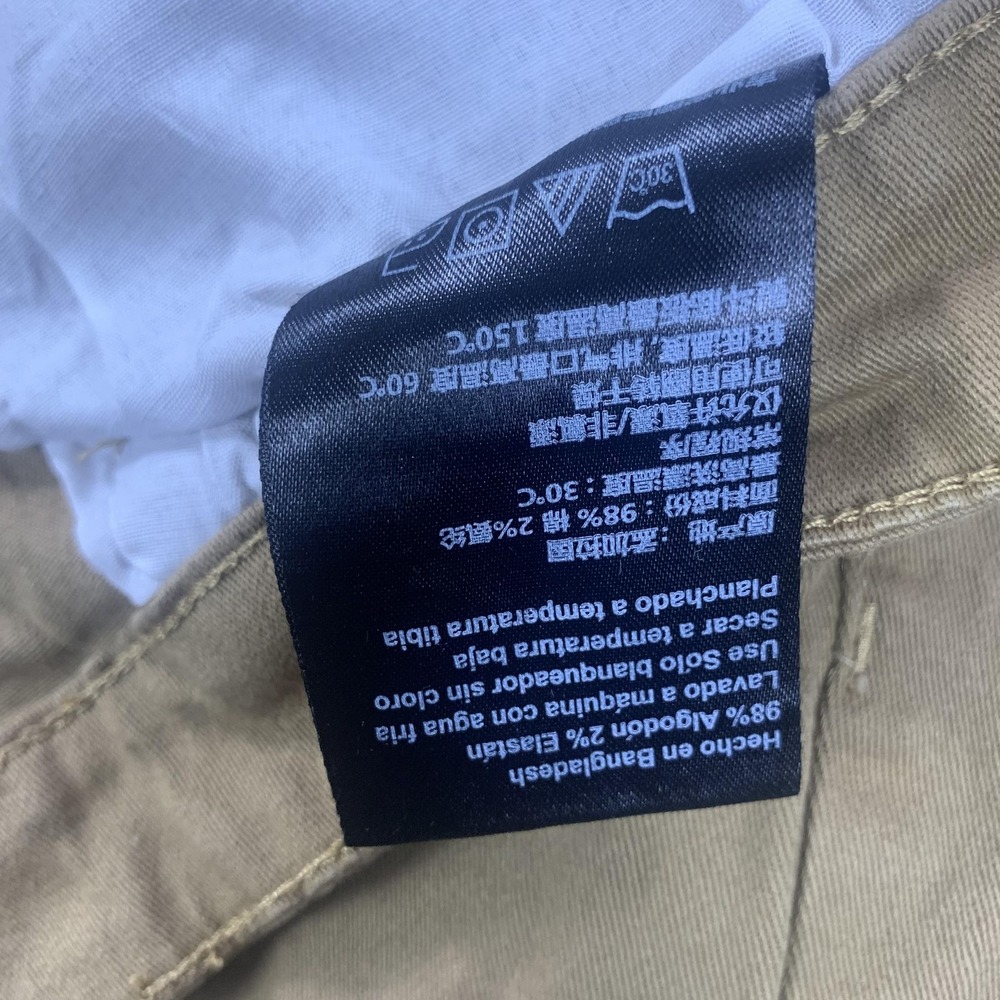 Southpole Flex Pants Men 40x30 (36x30) Khaki Straight Fit Casual Stretch Classic - Picture 9 of 16